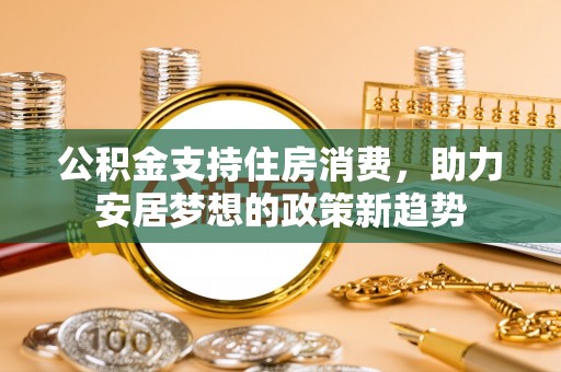 宁河公积金支持住房消费，助力安居梦想的政策新趋势