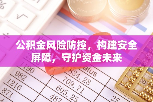 宁河公积金风险防控，构建安全屏障，守护资金未来