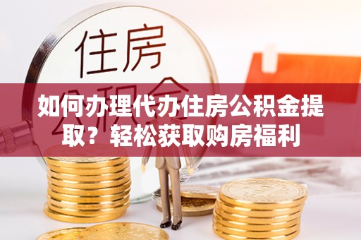 宁河如何办理代办住房公积金提取？轻松获取购房福利